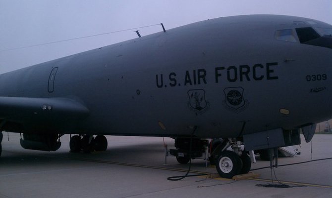 KC-135 Refueling Mission 2011