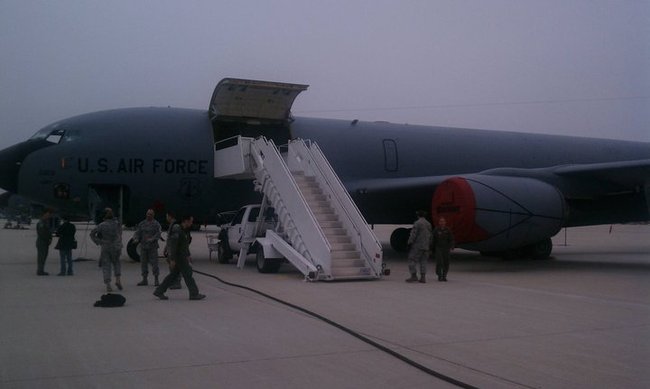 KC-135 Refueling Mission 2011