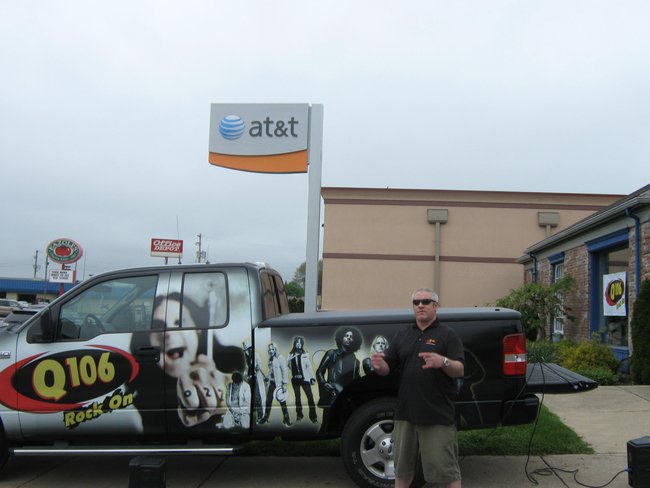 Q106 rocked Jack town where they get down at AT&T! Thanks for stopping by!