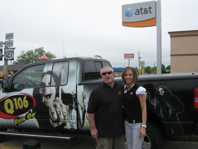 Q106 rocked Jack town where they get down at AT&T! Thanks for stopping by!