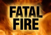 Fatal fire graphic.
