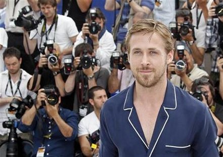 Actor Ryan Gosling poses during a photocall for the film "Drive" in competition at the 64th Cannes Film Festival, May 20, 2011. REUTERS/Jean-Paul Pelissier
Actor Ryan Gosling poses during a photocall for the film "Drive" in competition at the 64th Cannes Film Festival, May 20, 2011. REUTERS/Jean-Paul Pelissier