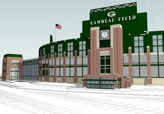 Rendering courtesy of the Green Bay Packers.
Rendering courtesy of the Green Bay Packers.