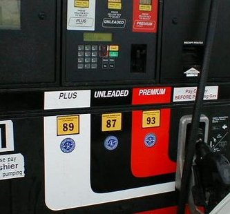Gas pump. Gas pump.
