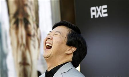 Jeong laughs at the premiere of "The Hangover Part II" at Grauman's Chinese theatre in Hollywood Jeong laughs at the premiere of "The Hangover Part II" at Grauman's Chinese theatre in Hollywood