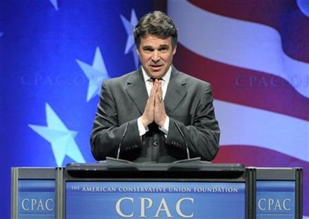 Perry makes remarks at the Conservative Political Action conference (CPAC) in Washington Perry makes remarks at the Conservative Political Action conference (CPAC) in Washington