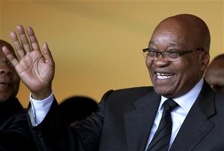 South African President Jacob Zuma gestures during the Freedom Day celebrations in Pretoria South African President Jacob Zuma gestures during the Freedom Day celebrations in Pretoria