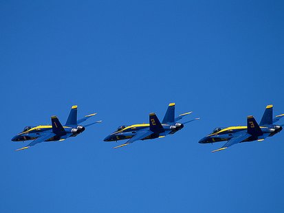 United States Navy Blue Angels in action. The Blue Angels have returned to Florida for training following the resignation of their training commander. United States Navy Blue Angels in action. The Blue Angels have returned to Florida for training following the resignation of their training commander.