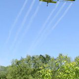 DNR gypsy moth spray plane DNR gypsy moth spray plane