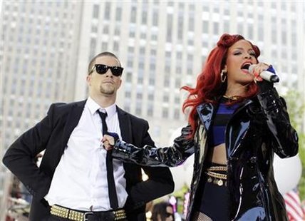 Singer Rihanna performs on NBC's "Today" show in New York Singer Rihanna performs on NBC's "Today" show in New York