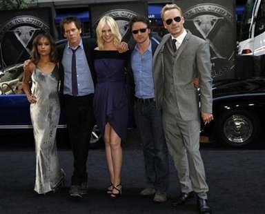 Cast members arrive at the premiere of "X-Men: First Class" in New York City Cast members arrive at the premiere of "X-Men: First Class" in New York City