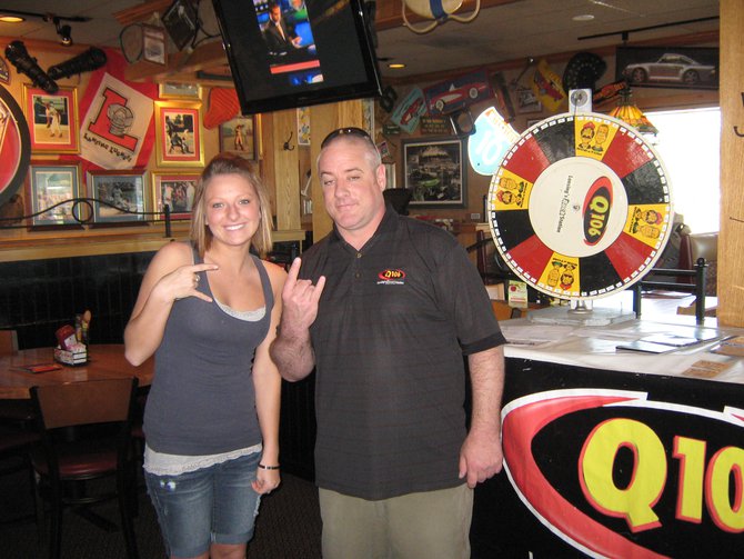 Q106 rocked with you at Applebees on South Cedar in Lansing during your lunch hour. Thanks for stopping by!
