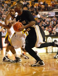Western Michigan in action against Central Michigan in the 2010 season.  Photo by Sean Patrick
