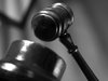 A court gavel