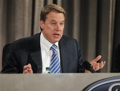 Ford Motor Company's Executive Chairman Bill Ford makes remarks during the firm's annual meeting of shareholders in Wilmington Ford Motor Company's Executive Chairman Bill Ford makes remarks during the firm's annual meeting of shareholders in Wilmington
