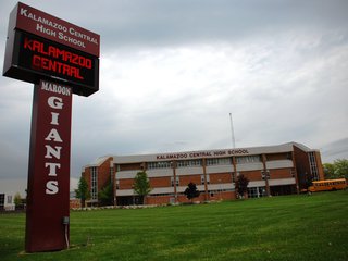 Kalamazoo Central High School is off of Drake road in Kalamazoo.