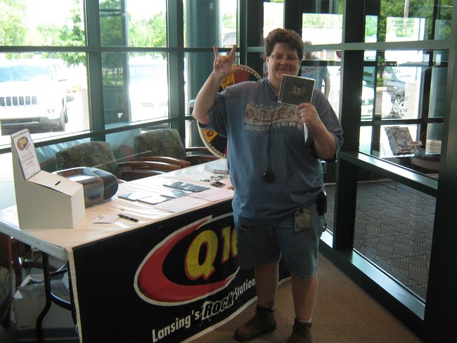 It was great meeting all of you that stopped by, Rock On!