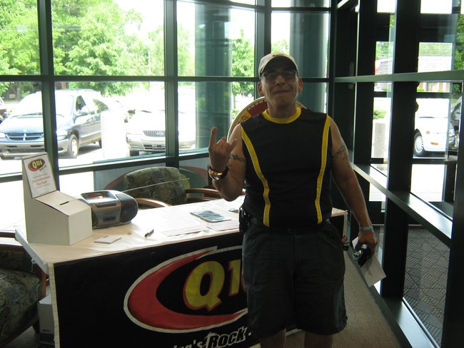 It was great meeting all of you that stopped by, Rock On!