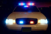 A police squad car