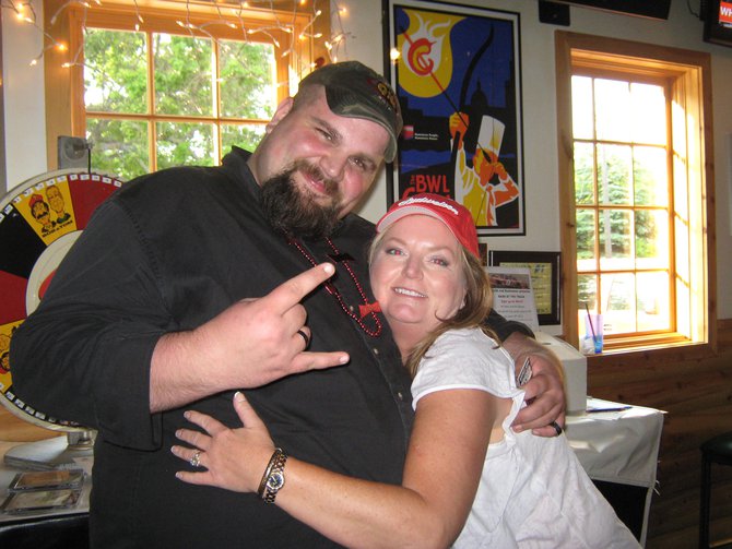 Q106 and Budweiser stopped by the Blue Gill Grill to get you signed up to win tickets for the "Bash At The Track"!