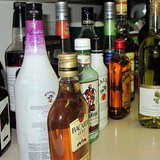 alcohol bottles