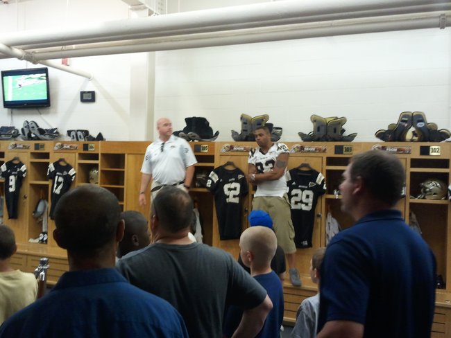 Football Night in Kalamazoo featuring WMU Broncos NFL players Greg Jennings, Louis Delmas, EJ Biggers, Jason Babin and Tony Scheffler.