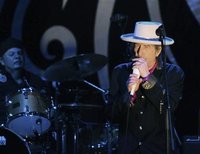 File photo of Bob Dylan performing in Vietnam