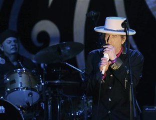 File photo of Bob Dylan performing in Vietnam