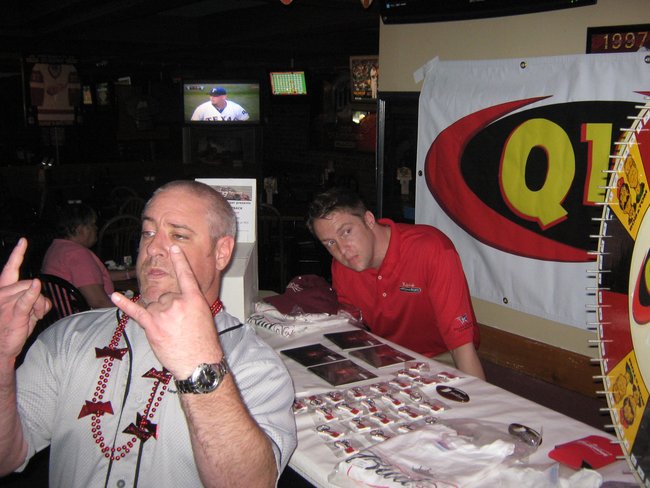 Q106 had a blast with you and Budweiser at Frank's West getting you signed up for the "Bash At The Track", thank you for stopping by and as always, Rock On!