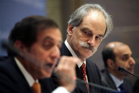 IMF's acting chief John Lipsky attends a news conference in Beijing IMF's acting chief John Lipsky attends a news conference in Beijing