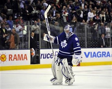 Leafs Goalie Reimer