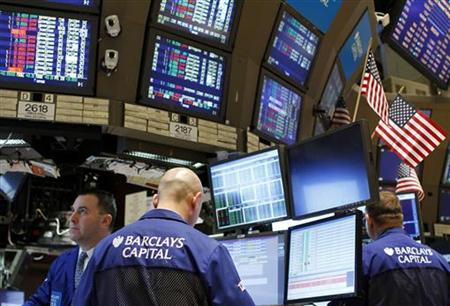 Traders work on the floor of the New York Stock Exchange Traders work on the floor of the New York Stock Exchange