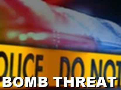Bomb threat graphic Bomb threat graphic