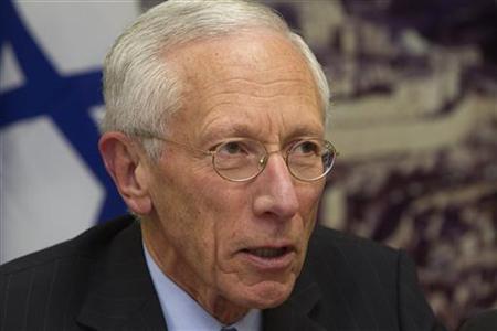 Bank of Israel Governor Fischer attends a a photo opportunity at the Finance Ministry in Jerusalem Bank of Israel Governor Fischer attends a a photo opportunity at the Finance Ministry in Jerusalem