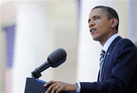 Obama delivers remarks on Memorial Day at Arlington Cemetery in Arlington, Virginia Obama delivers remarks on Memorial Day at Arlington Cemetery in Arlington, Virginia