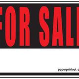 For Sale For Sale