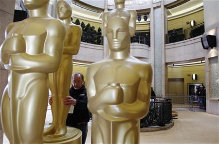 Oscar statues are inspected for blemishes during preparations for the 83rd Academy Awards in Hollywood, California Oscar statues are inspected for blemishes during preparations for the 83rd Academy Awards in Hollywood, California