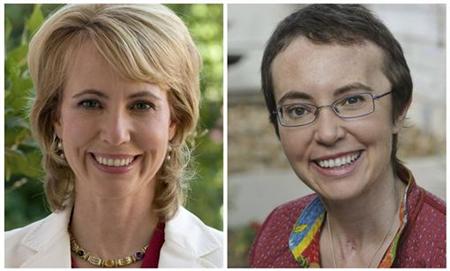 gabrielle giffords after shooting photos. Gabrielle Giffords before