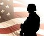 Soldier against a U.S. flag graphic (properly sized)