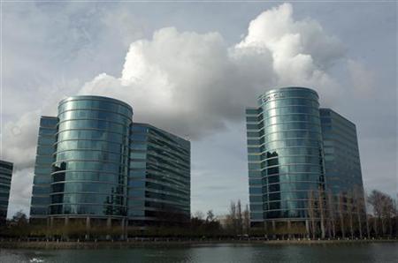 Headquarters for Oracle Corp shown in Redwood City Headquarters for Oracle Corp shown in Redwood City