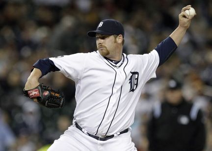 Tigers Pitcher Phil Coke. Tigers Pitcher Phil Coke.