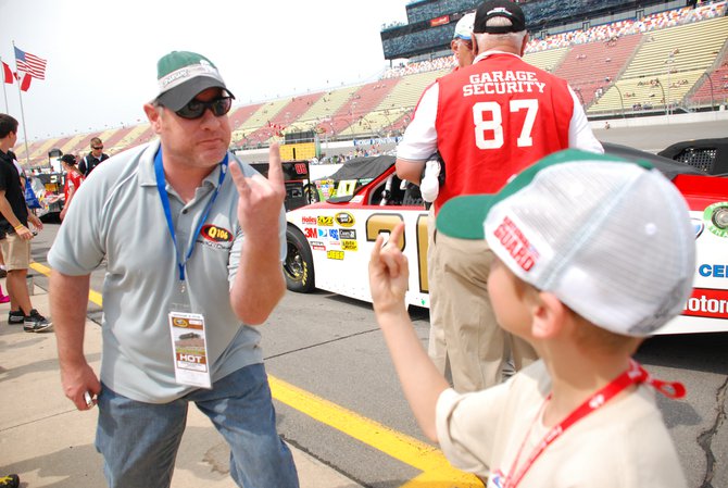 Heluva Good! Sour Cream Dips 400 NASCAR Sprint Cup Series