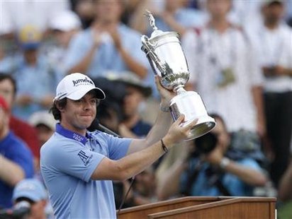 rory mcilroy us open champ. McIlroy with the U.S. Open