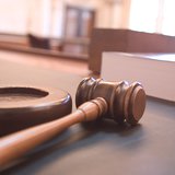Judge's Gavel In The Courtroom Judge's Gavel In The Courtroom