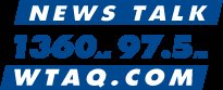 WTAQ logo WTAQ logo