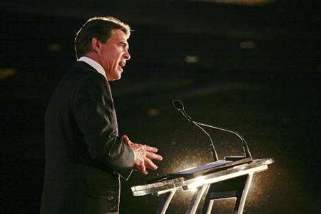 Texas Governor Rick Perry speaks during the 2011 Republican Leadership Conference in New Orleans Texas Governor Rick Perry speaks during the 2011 Republican Leadership Conference in New Orleans