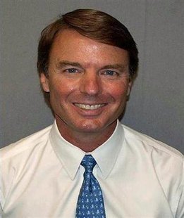 Handout booking image of former Senator and vice presidential candidate John Edwards Handout booking image of former Senator and vice presidential candidate John Edwards