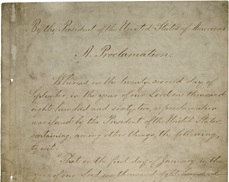 The Emancipation Proclamation The Emancipation Proclamation