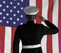 Soldier salute