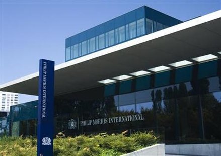 Philip Morris International Operation Center is pictured in Lausanne Philip Morris International Operation Center is pictured in Lausanne